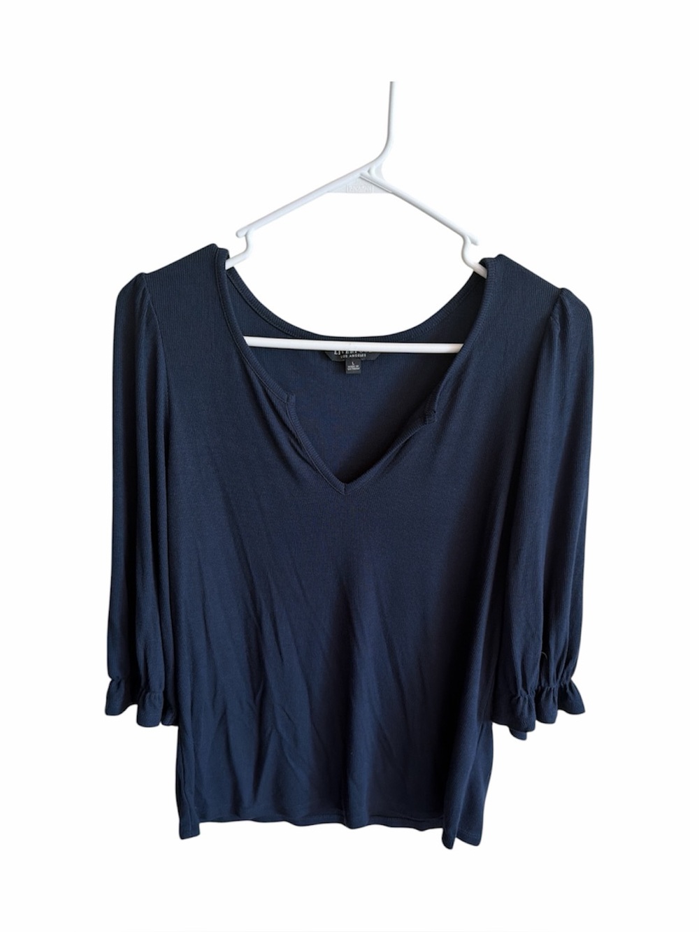Liverpool Elbow Notch Knit Tee Blouse NWT